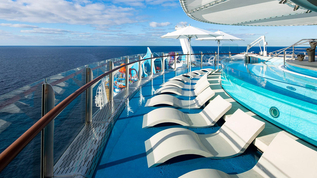 Deck Solar das Suites do Wonder of the Seas