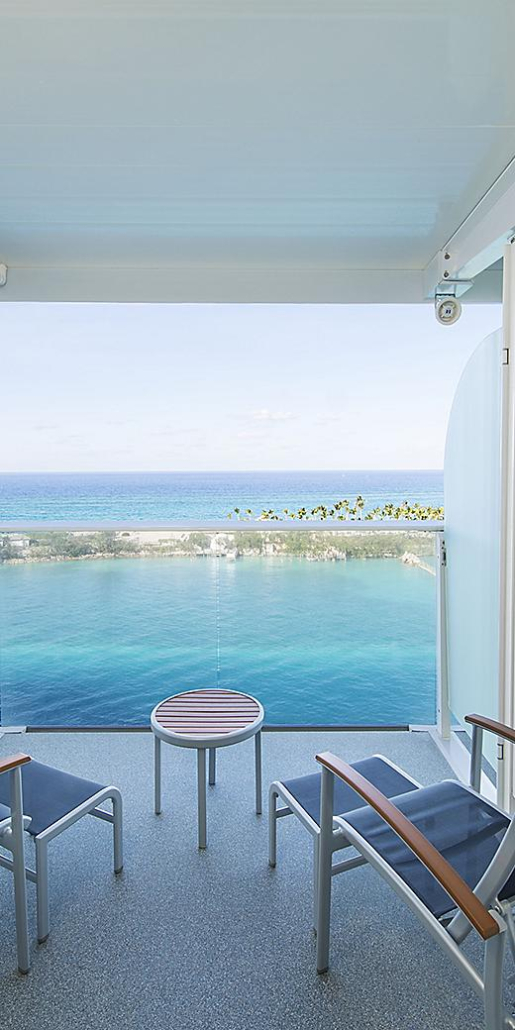 Varanda com vista Mar