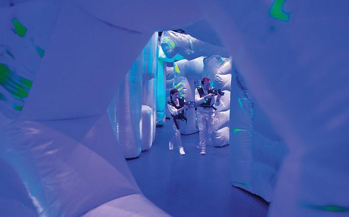 Clash Crystal City Laser Tag