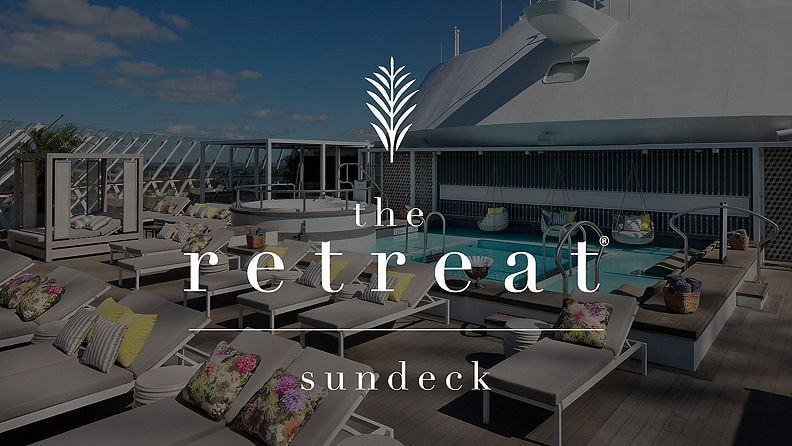 O Deck Solar do Retiro do Celebrity Edge