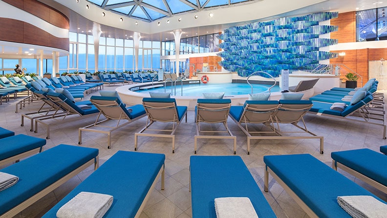 Solarium do Celebrity Beyond