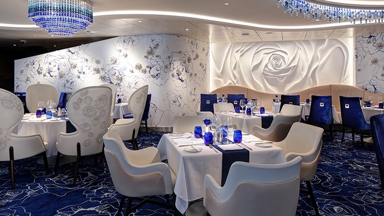 Celebrity Ascent Restaurante Blu
