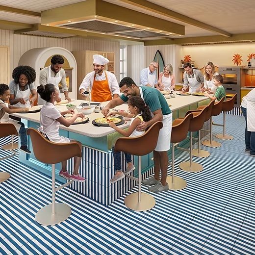 Aulas de Cozinha no Hero of the Seas