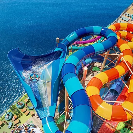 Slide do Hero of the Seas