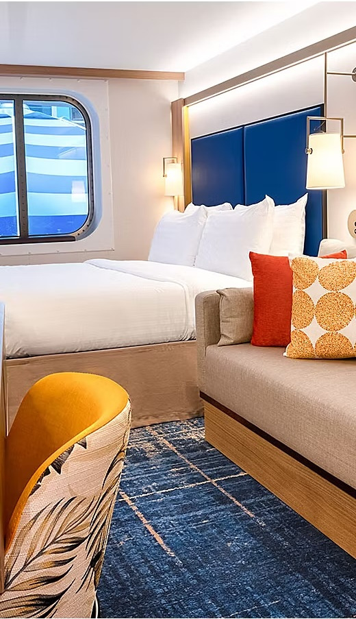 Quartos do Hero of the Seas.